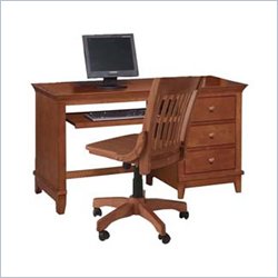 American Drew Sterling Pointe Wood Computer Desk in Cherry