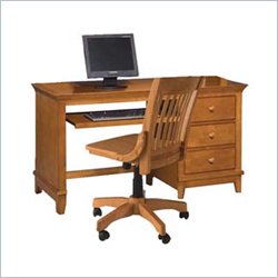 American Drew Sterling Pointe Wood Computer Desk in Maple