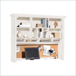 American Drew Sterling Pointe Desk Hutch in Off-White