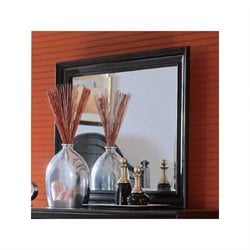 American Drew Camden Black Collection Landscape Mirror