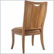 ADD TO YOUR SET: American Drew Antigua Splat Back Casual Side Chair in Toasted Almond Finish