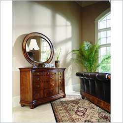 American Drew Bob Mackie Classics Braided Oval Mirror