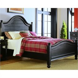 American Drew Camden Black Wood Panel Bed 3 Piece Bedroom Set Best Price