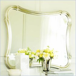 American Drew Sonata Silver Leaf Accent Mirror