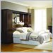 American Drew Sonata Bookcase Storage Bed