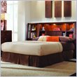 ADD TO YOUR SET: American Drew Tribecca Bookcase Bed in Root Beer Finish