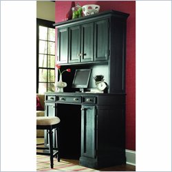 American Drew Camden Black Complete Home Work Station with Deck Furniture Office Desks Home Office Desks American Drew 227202