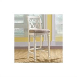 American Drew Camden White Bar Height Bar Stool