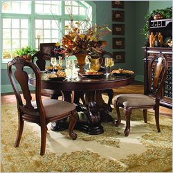 American Drew Marbella Round Table Dining Set
