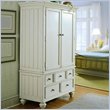 ADD TO YOUR SET: American Drew Camden TV/Wardrobe Armoire in Buttermilk