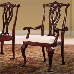 American Drew Cherry Grove Pierced Back Arm Chair