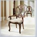 American Drew Bob Mackie Splat Back Arm Chair