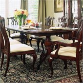 American Drew Cherry Grove Pedestal Formal DiningTable in Cherry Finish