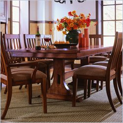 American Drew Beacon Ridge Trestle Table