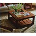 American Drew Beacon Ridge Rustic Pecan Cocktail Table
