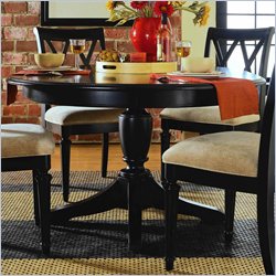 American Drew Camden Black Round Dining Table