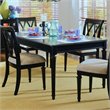ADD TO YOUR SET: American Drew Camden Leg Formal Dining Table in Black Finish