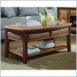 ADD TO YOUR SET: American Drew Antigua Rectangular Wood Top Cocktail Table in Almond Finish