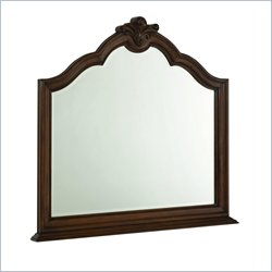 American Drew Jessica McClintock Couture Landscape Mirror in Mink Finish