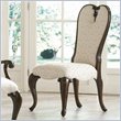 ADD TO YOUR SET: American Drew Jessica McClintock Couture Upholstered Fabric Side Chair in Mink