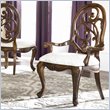 ADD TO YOUR SET: American Drew Jessica McClintock Couture Splat Back Fabric Arm Chair in Mink