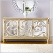 ADD TO YOUR SET: American Drew Jessica McClintock Couture Stone Top Buffet in Silver Leaf