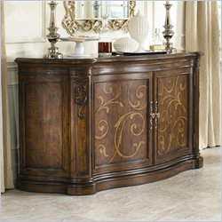 American Drew Jessica McClintock Couture Credenza in Mink Finish