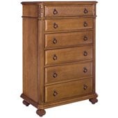 American Drew Grand Isle 6 Drawer Chest in Amber Finish