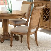 American Drew Grand Isle Side Chair in Amber Finish