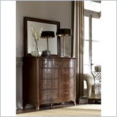 American Drew Cherry Grove Mirror in Mid Tone Brown