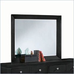 American Drew Sterling Pointe Landscape Mirror in Black