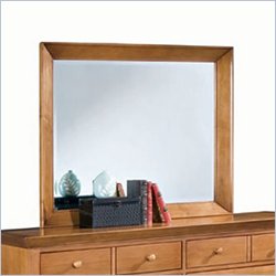 American Drew Sterling Pointe Landscape Mirror in Maple