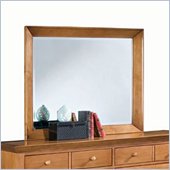 American Drew Sterling Pointe Landscape Mirror in Maple