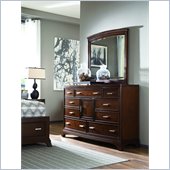 American Drew Essex Mirror in Mink