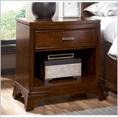 American Drew Essex Drawer Nightstand in Mink
