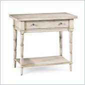 American Drew Americana Home Leg Nightstand in Weathered White
