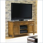 American Drew Americana Home Entertainment Unit in Warm Khaki Oak