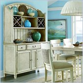 American Drew Americana Home Buffet in Weathered White