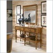 American Drew Americana Home Sideboard in Warm Khaki Oak