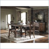 American Drew Barrington House Gathering Table in Heirloom Cherry