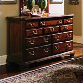 American Drew Cherry Grove  Ten Drawer Double Dresser in Cherry Finish