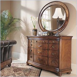 American Drew Bob Mackie 12 Drawer Triple Dresser by American Drew