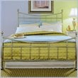 ADD TO YOUR SET: American Drew Camden Metal Bed in Nickel Finish
