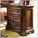 American Drew Grand Revival Russet Night Stand with Wood Top