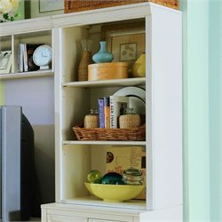 American Drew Camden Antique White Wood End Unit Top