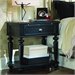 American Drew Camden Black Leg Nightstand