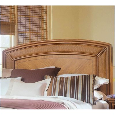 American Drew Antigua Twin Size Panel Headboard in Toasted Almond Finish