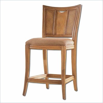 American Drew Antigua Collection Bar Stool in Toasted Almond Finish