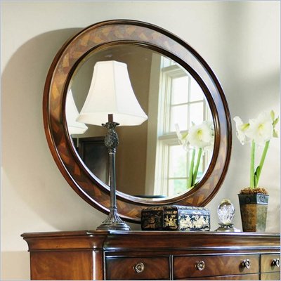 American Drew Bob Mackie Classics Braided Oval Mirror