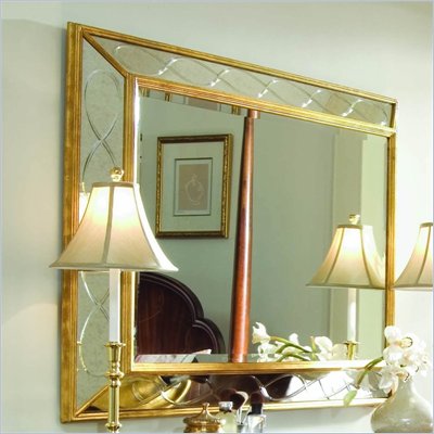 American Drew Bob Mackie Signature Rectangle Ribbon Mirror